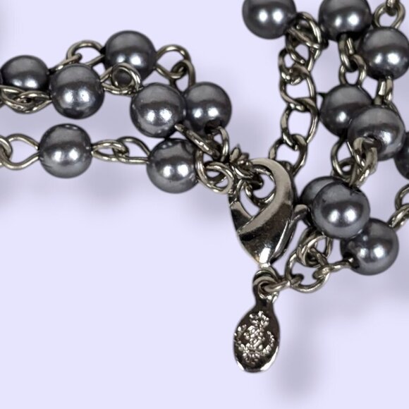 V. Premier Designs Silver Metallic Demipa - Picture 4 of 8